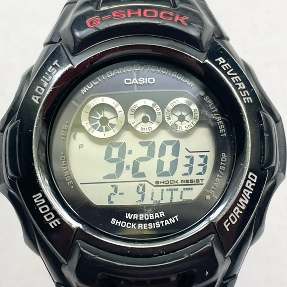 Casio G-Shock Digital Watch Black Solar GWM530A - Picture 7 of 13
